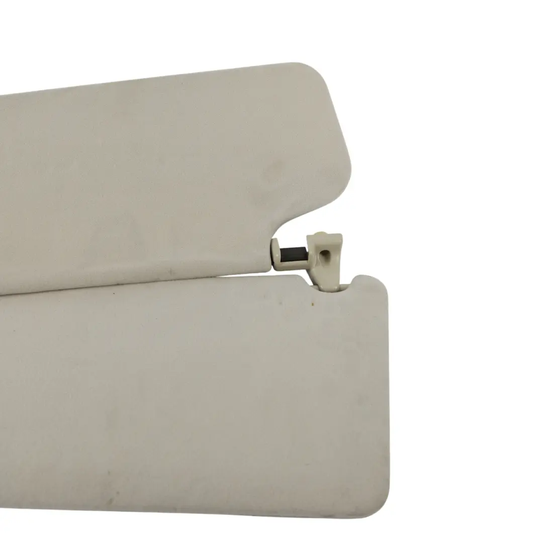 Range Rover L322 Sun Visor Cover Ivory Right O/S EDQ000211NUG - SKU RHD-EDQ000225NUG - Part number EDQ000225NUG