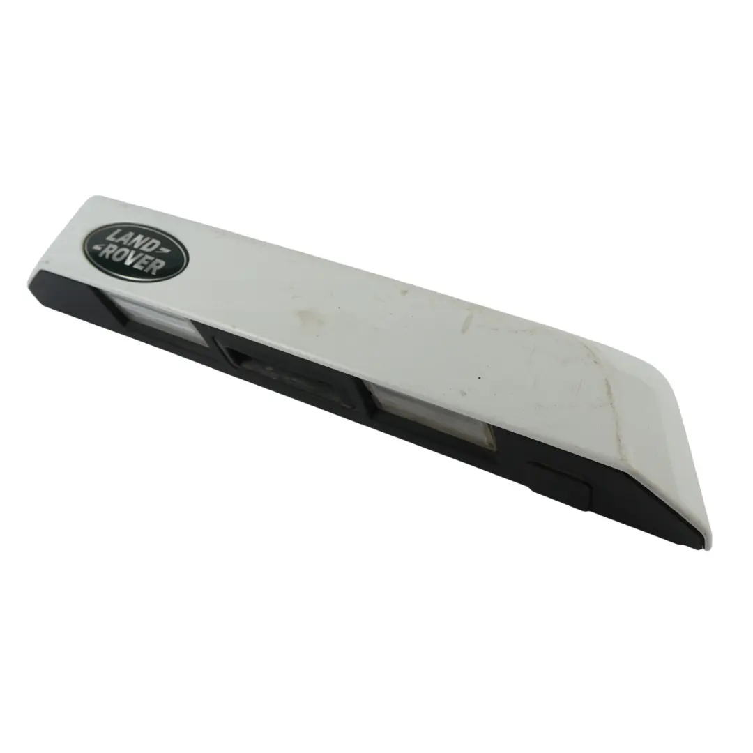 Bootlid Release Button Switch Panel Fuji White - 867 to Land Rover Discovery 4 L319 with Part number EH22-431E76-AA Land Rover Discovery 4 L319 Bootlid Release Button Switch Panel Fuji White - 867 - SKU EH22-431E76-AA-FWH - Part number EH22-431E76-AA