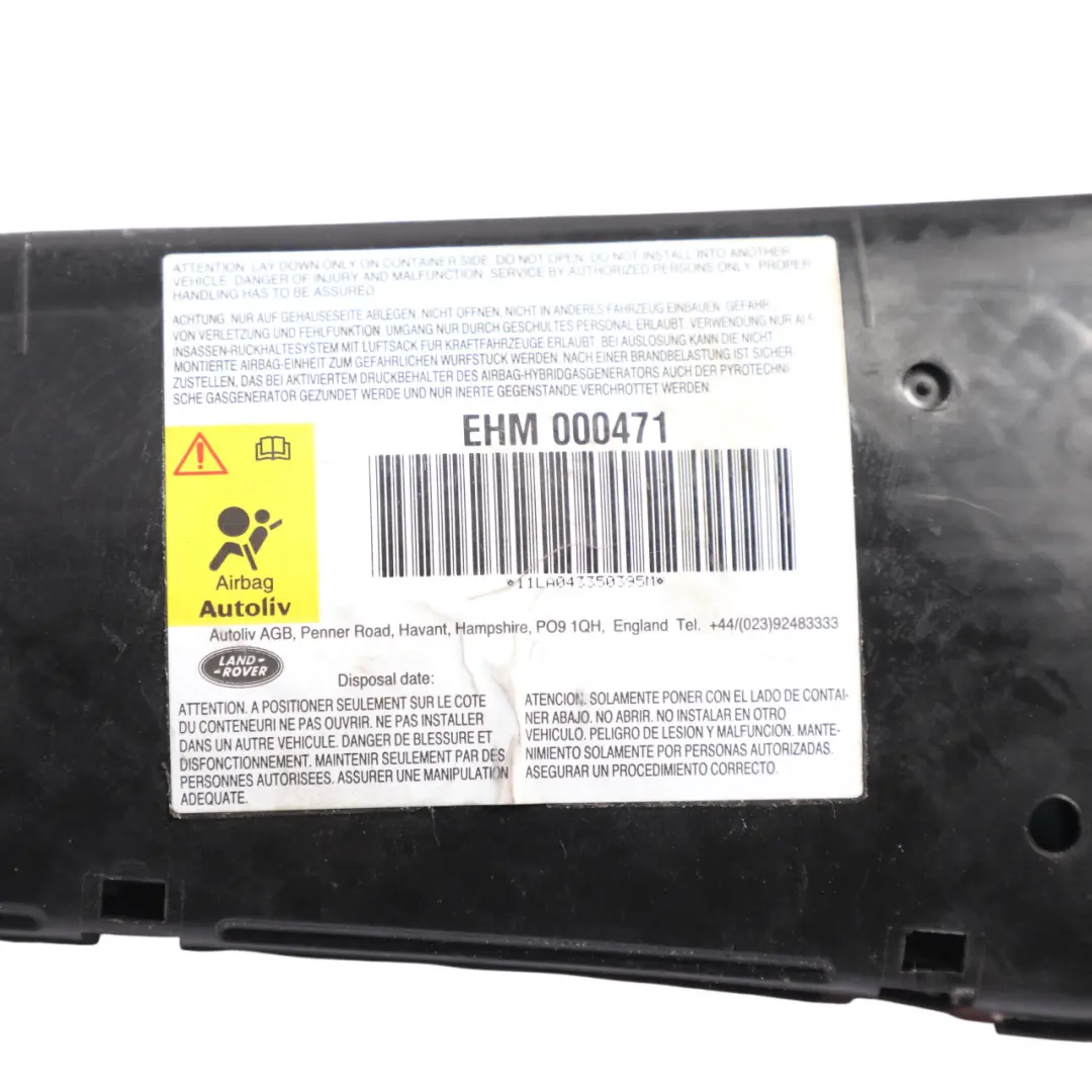 Land Rover Discovery 3 L319 Seat Air Module Unit Front Left N/S - SKU EHM000471 - Part number EHM000471