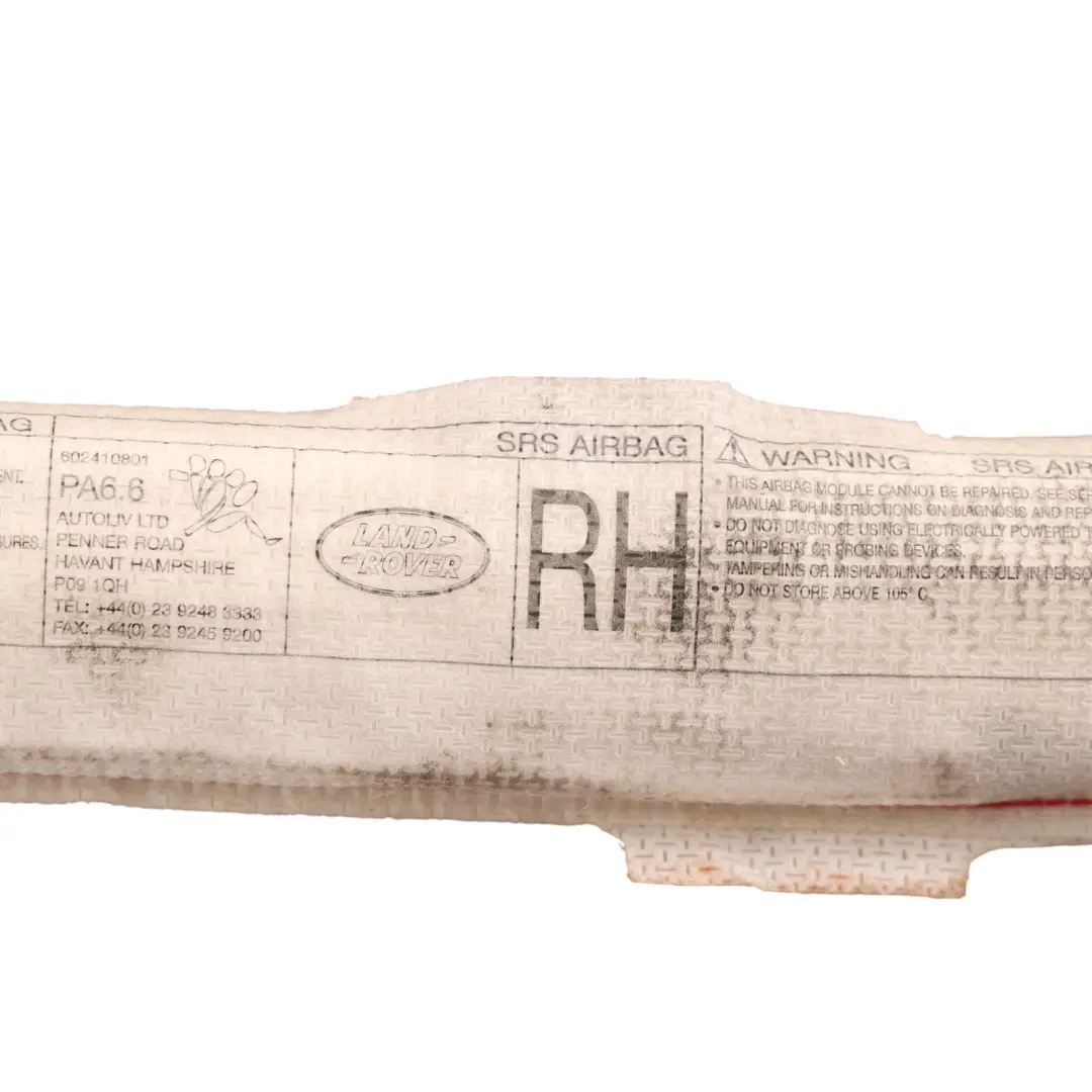Land Rover Discovery 3 L319 Head Air Module Roof Curtain Right O/S - SKU EHM500520 - Part number EHM500520
