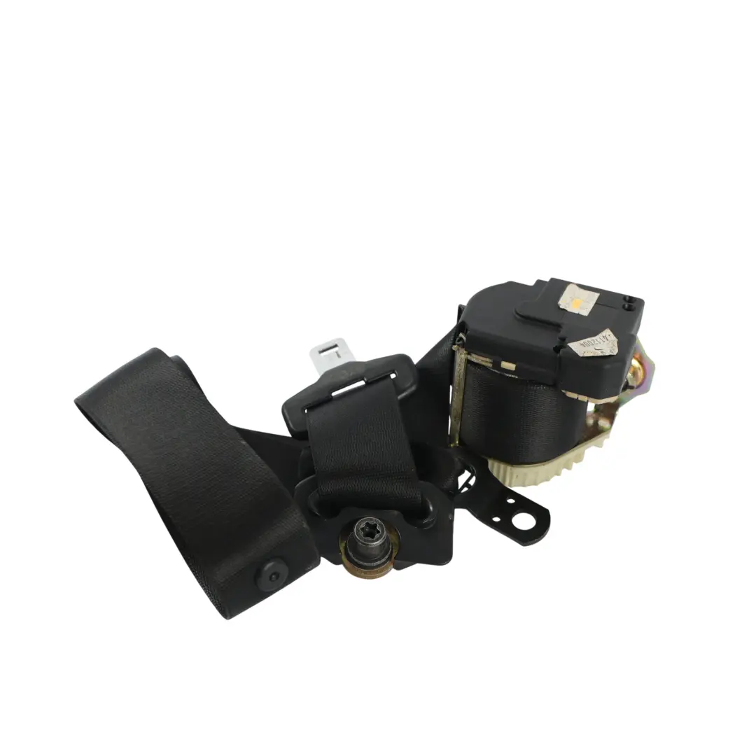 Range Rover L322 Front Seat Belt Seatbelt Black Right O/S - SKU EVB000320PUY - Part number EVB000320PUY
