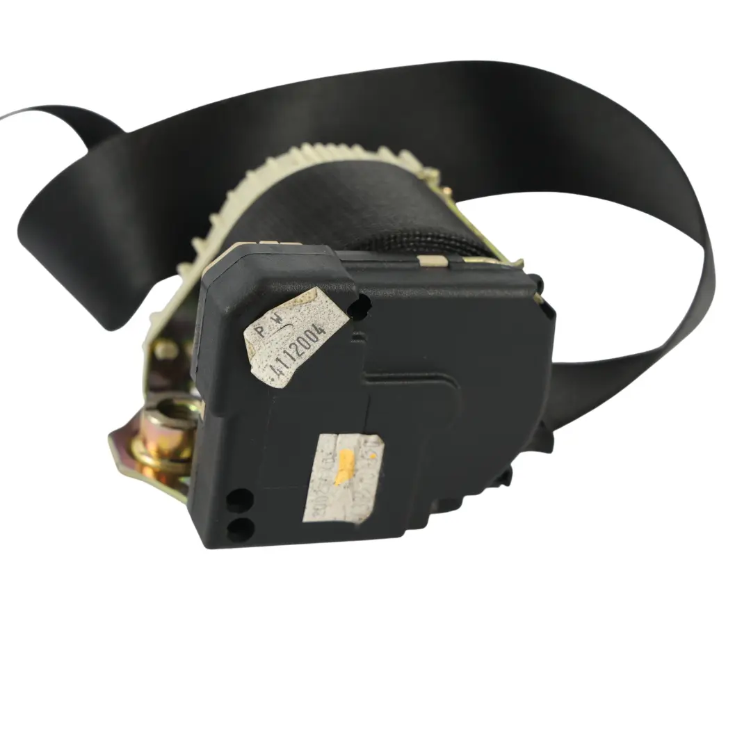 Range Rover L322 Front Seat Belt Seatbelt Black Right O/S - SKU EVB000320PUY - Part number EVB000320PUY