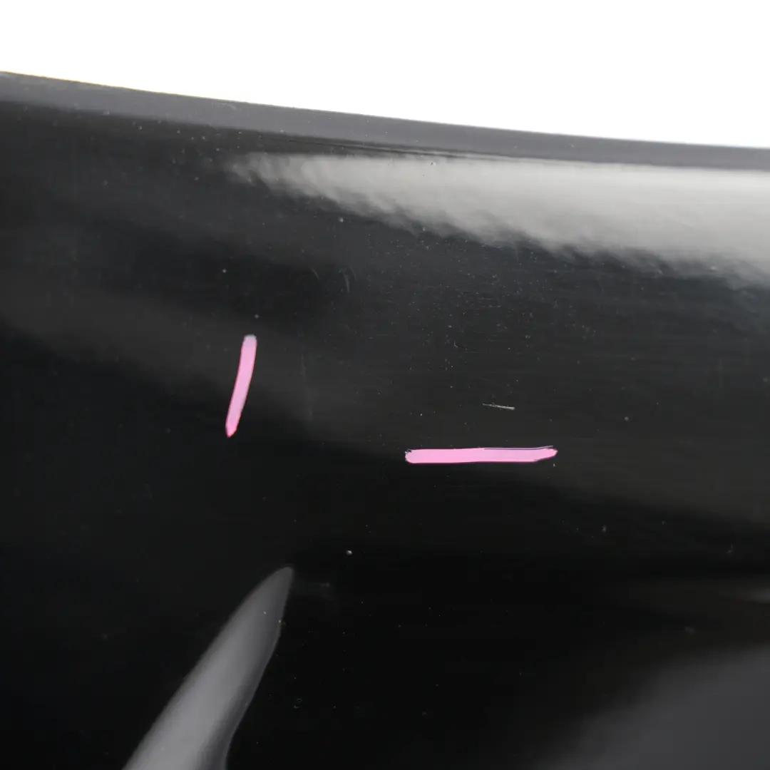 BMW F10 Alettone Posteriore Bagagliaio Pannello Cover Nero M Performance - SKU F10-BLACK-SPOILER2 - Numero di parte F10-BLACK-SPOILER2