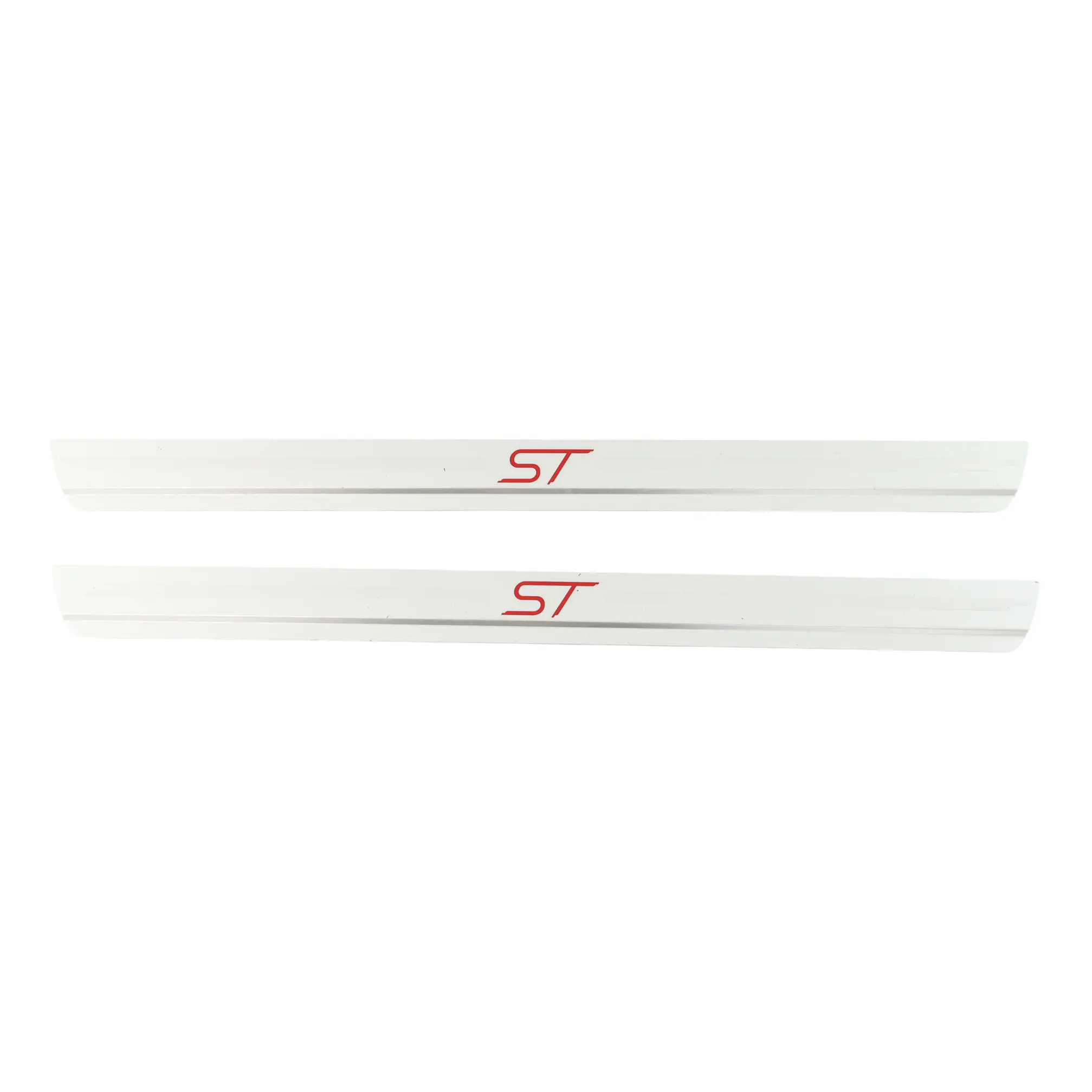 Ford Fiesta ST Mk5 Door Entrance Sill Scuff Plate Trim Strip ST Line SET X2