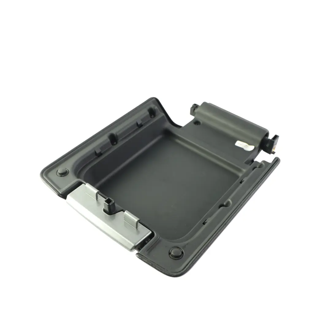 Land Rover Discovery L550 Centre Console Armrest Storage Box Cover Black Leather - SKU FJB500022HPP - Part number FJB500022HPP