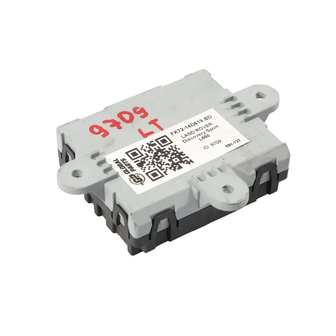 Door Control Module Left N/S to Land Rover Discovery Sport L550 Rear with Part number FK72-14D619-BD Land Rover Discovery Sport L550 Rear Door Control Module Left N/S - SKU FK72-14D619-BD - Part number FK72-14D619-BD
