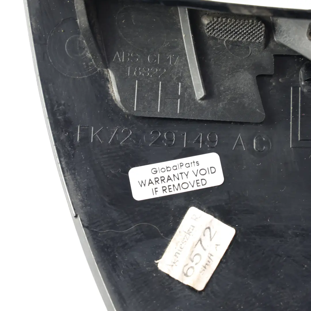 Panel Cover Moulding Outer Rear Left N/S Black to Land Rover L550 with Part number FK72-29149-AC Land Rover L550 Panel Cover Moulding Outer Rear Left N/S Black - SKU FK72-29149-AC-1 - Part number FK72-29149-AC