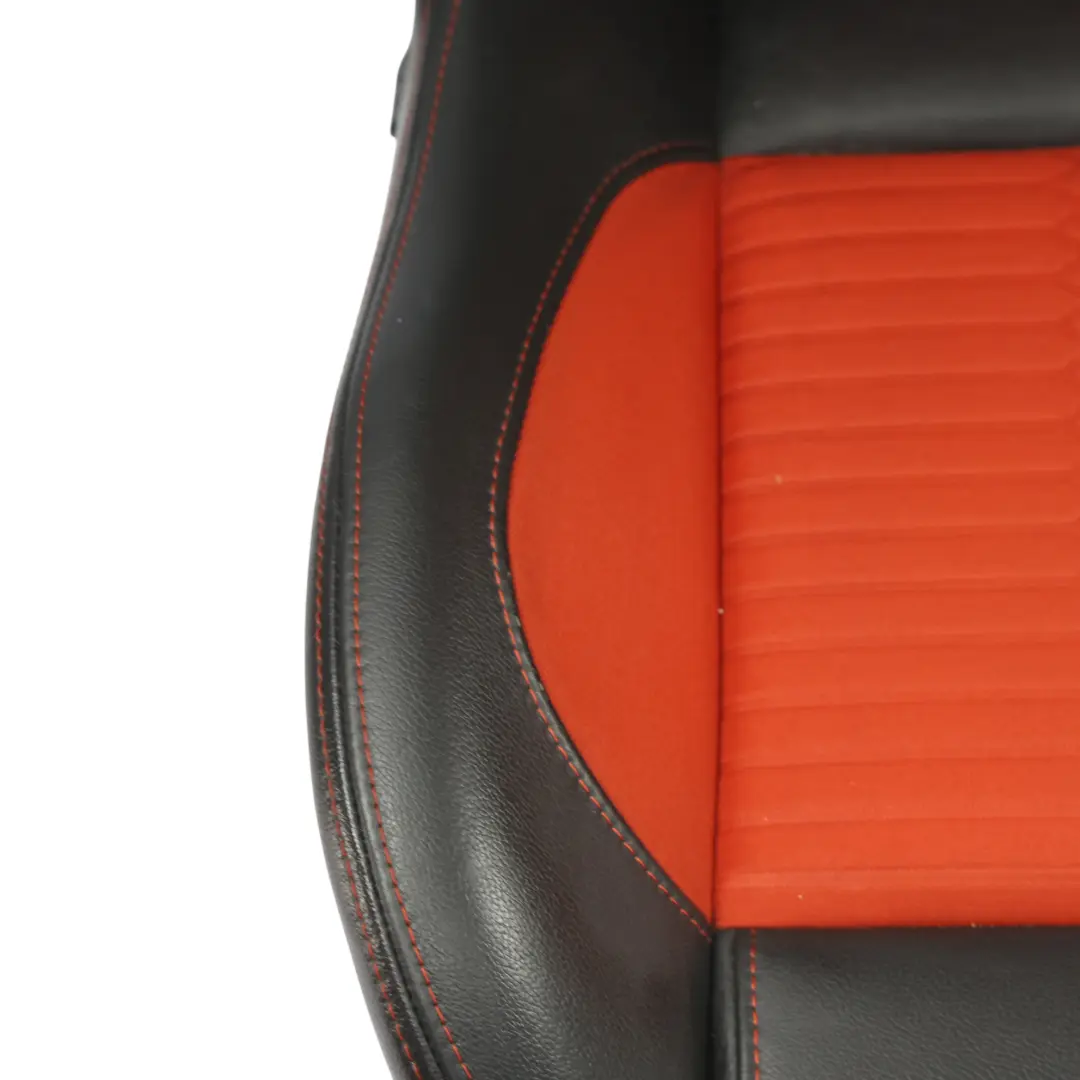 Ford Fiesta St Mk7 Recaro Front Rear Seat Set Leather Fabric Red Black - SKU FORD-FIESTA-ST-MK7-SEAT-RECARO-SET - Part number FORD-FIESTA-ST-MK7-SEAT-RECARO-SET