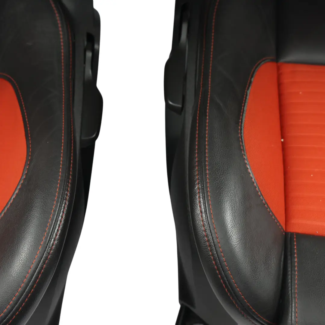 Ford Fiesta St Mk7 Asientos Recaro Delantero Trasero Cuero Rojo Negro - SKU FORD-FIESTA-ST-MK7-SEAT-RECARO-SET - Número de pieza FORD-FIESTA-ST-MK7-SEAT-RECARO-SET