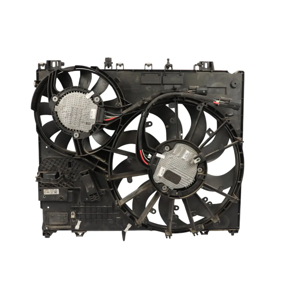 Radiator Fan Double Shroud 3.0 Diesel HPLA-8C607-BC to Range Rover Sport L494 with Part number LR084406 Range Rover Sport L494 Radiator Fan Double Shroud 3.0 Diesel HPLA-8C607-BC - SKU LR084406 - Part number LR084406