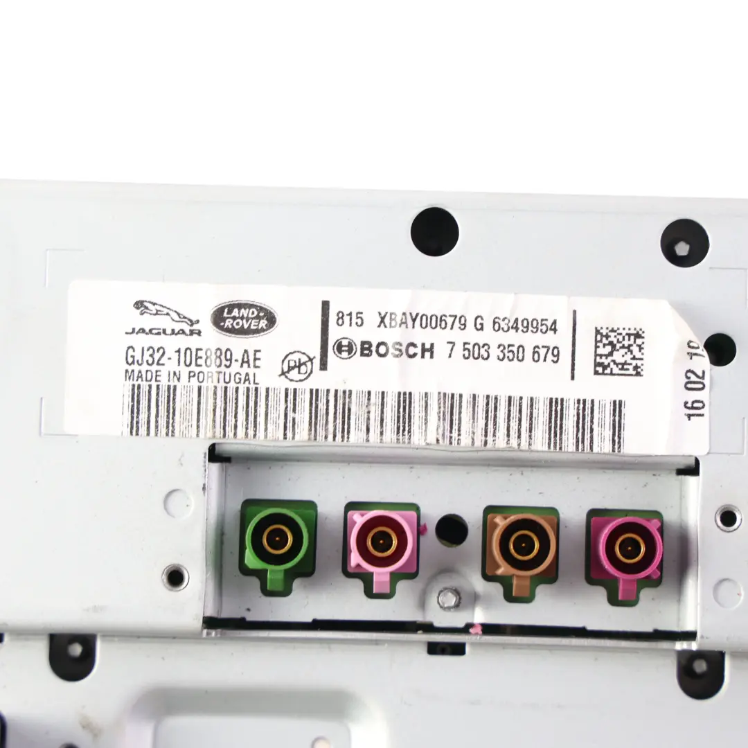 Land Rover Touchscreen Display Bildschirm Range Rover Evoque L538 - SKU GJ32-10E889-AE - Teilenummer GJ32-10E889-AE