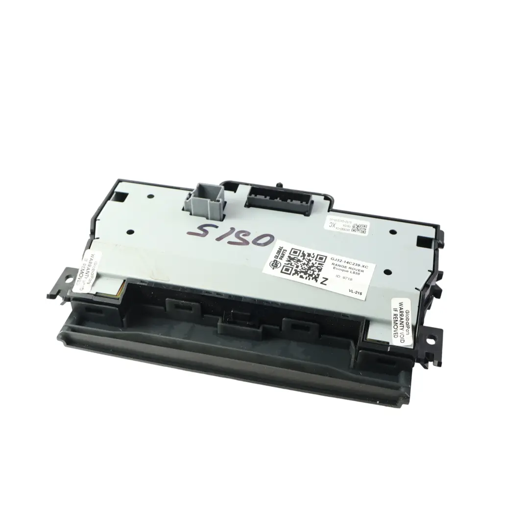 Range Rover Evoque L538 Interruptor Control Calefacción Panel - SKU GJ32-14C239-XC - Número de pieza GJ32-14C239-XC