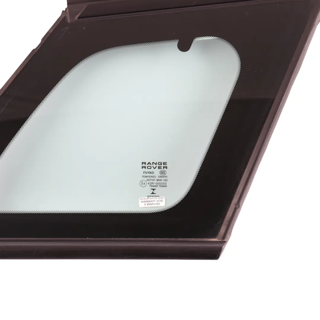 Land Rover Vetro Finestrino Posteriore Laterale Destro AS2 - SKU GJ32-29600-EC - Numero di parte GJ32-29600-EC