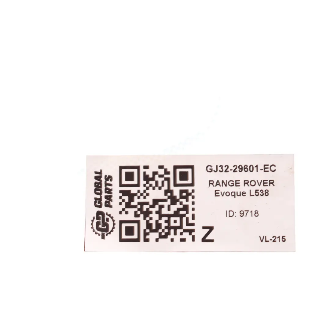 Range Rover Evoque L538 Vitre Custode Arrière Gauche AS2 - SKU GJ32-29601-EC - Numéro de pièce GJ32-29601-EC