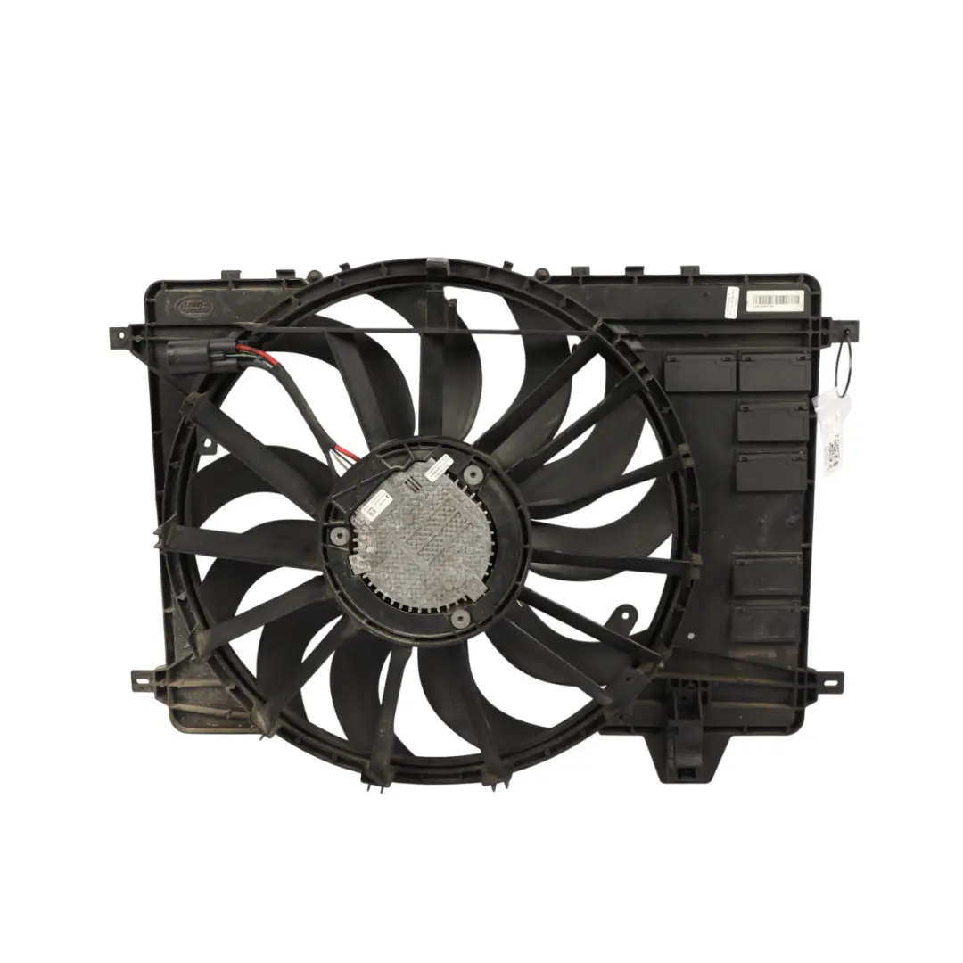 Range Rover Evoque L538 Radiator Cooling Fan Shroud 2.0 Diesel - SKU GJ32-8C607-AB - Part number GJ32-8C607-AB