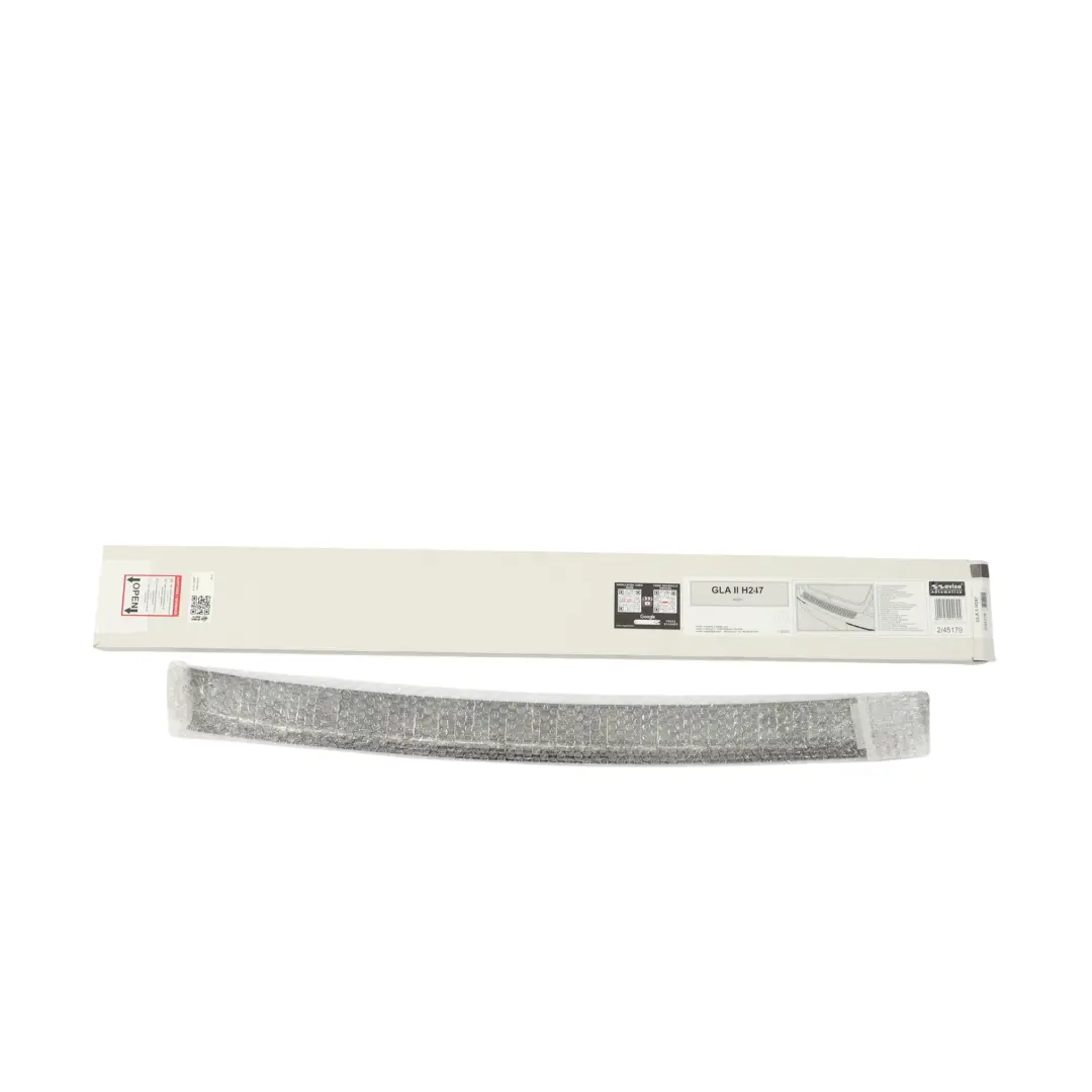 Trunk Moulding Cover Panel Trim Strip to Mercedes GLA II H247 Rear with Part number GLA-II-H247 Mercedes GLA II H247 Rear Trunk Moulding Cover Panel Trim Strip - SKU GLA-II-H247 - Part number GLA-II-H247
