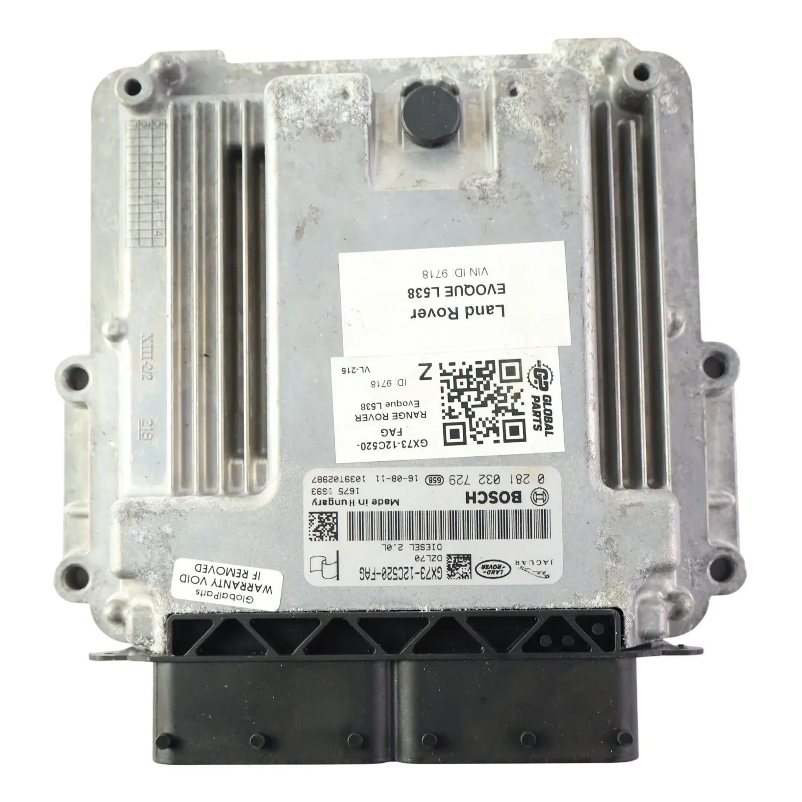 Range Rover Evoque L538 2.0 204DTD Centralina Motore ECU GX73-12C520-FAG Manuale