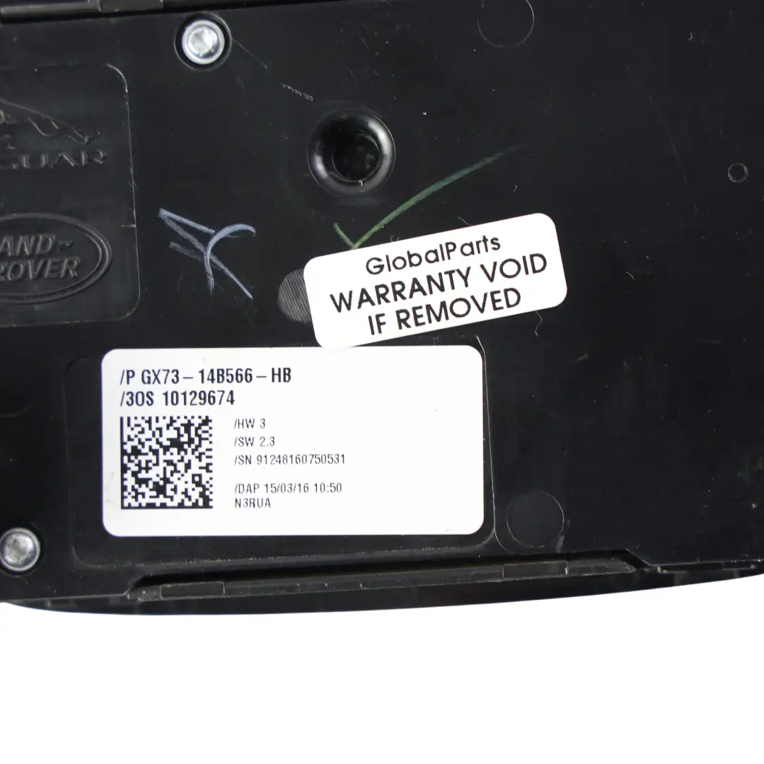 Interruttore Sedile Anteriore Destro per Range Rover Evoque L538 con numero di parte GX73-14B566-HB Range Rover Evoque L538 Interruttore Sedile Anteriore Destro - SKU GX73-14B566-HB - Numero di parte GX73-14B566-HB