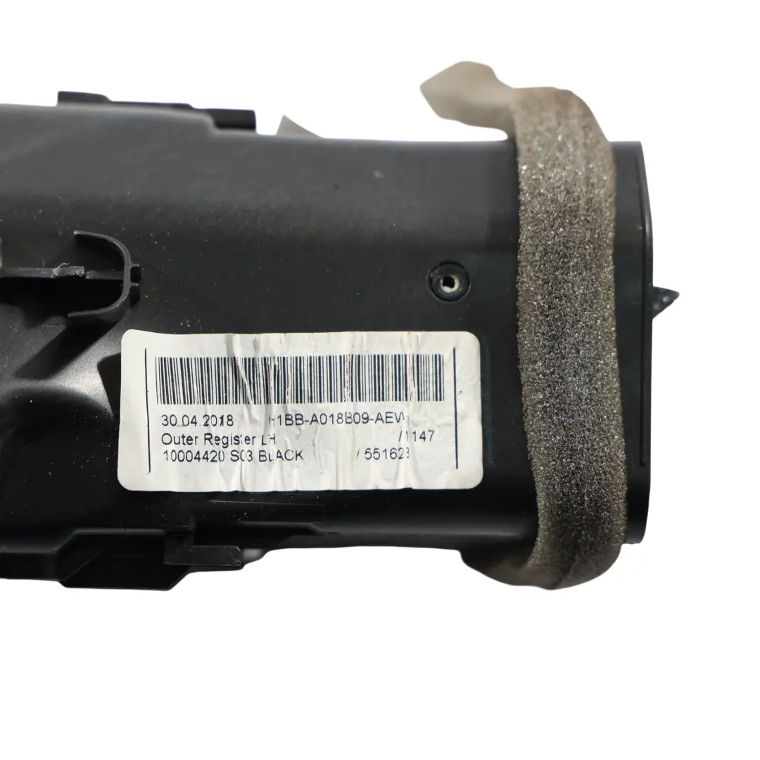 MK8 Armaturenbrett Außen Luftauslass Vorne Links für Ford Fiesta mit Teilenummer H1BB-A018B09-AE Ford Fiesta MK8 Armaturenbrett Außen Luftauslass Vorne Links - SKU H1BB-A018B09-AE - Teilenummer H1BB-A018B09-AE