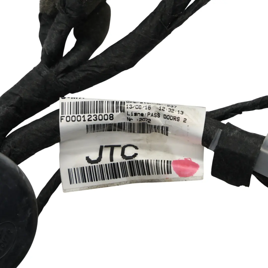 Front Door Wiring Loom Passenger Side to Range Rover Evoque L538 with Part number HJ32-14630-JTC Range Rover Evoque L538 Front Door Wiring Loom Passenger Side - SKU RHD-LR085370 - Part number HJ32-14630-JTC