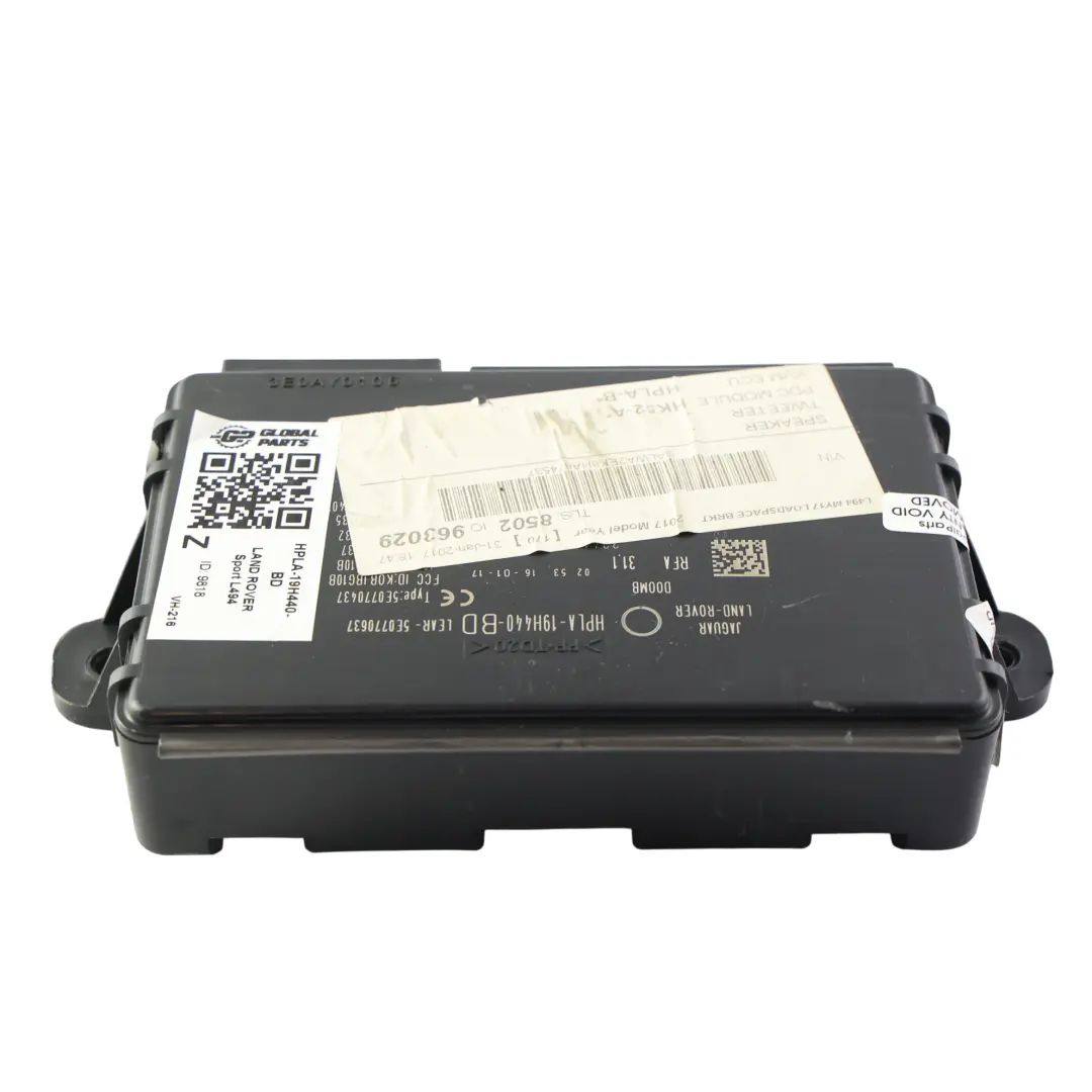 Land Rover Range Rover Sport L494 Control Entrada ECU - SKU HPLA-19H440-BD - Número de pieza HPLA-19H440-BD