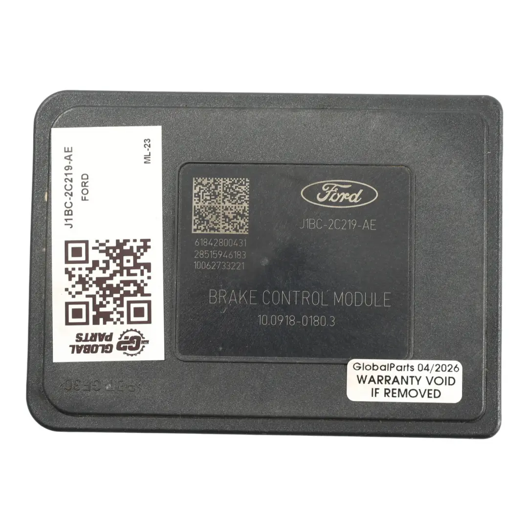 MK8 Pompa ABS Modulatore Centralina per Ford Fiesta con numero di parte J1BC-2C219-AE Ford Fiesta MK8 Pompa ABS Modulatore Centralina - SKU J1BC-2C219-AE - Numero di parte J1BC-2C219-AE
