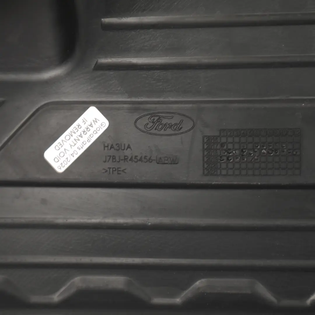 Boot Liner Carpet Rubber Insert to Ford Fiesta Mk7 ST Rear with Part number J7BJ-R45456-ABW Ford Fiesta Mk7 ST Rear Boot Liner Carpet Rubber Insert - SKU J7BJ-R45456-ABW - Part number J7BJ-R45456-ABW