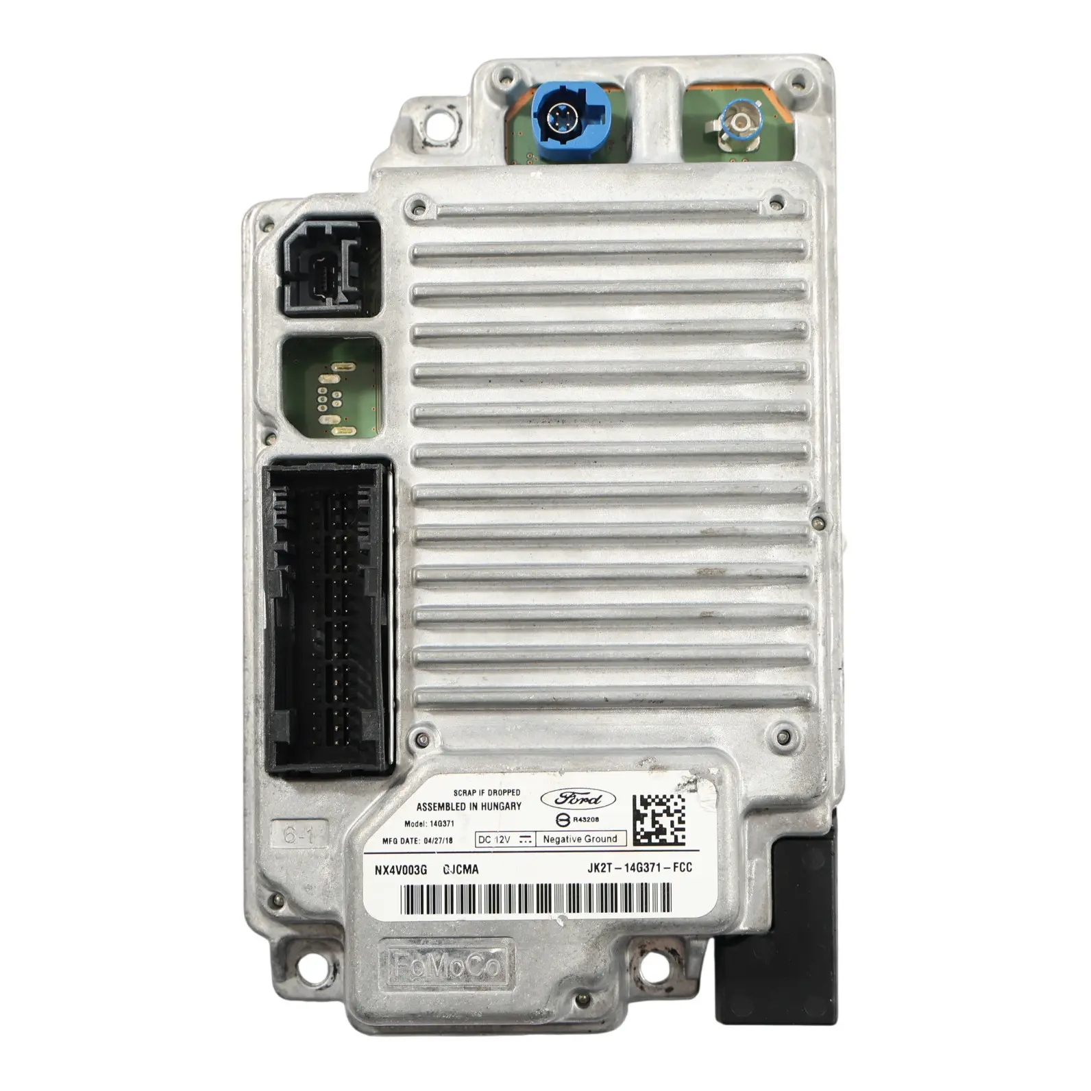 Ford Fiesta Mk8 Módulo Control Navegador ECU JK2T-14G371-FCC