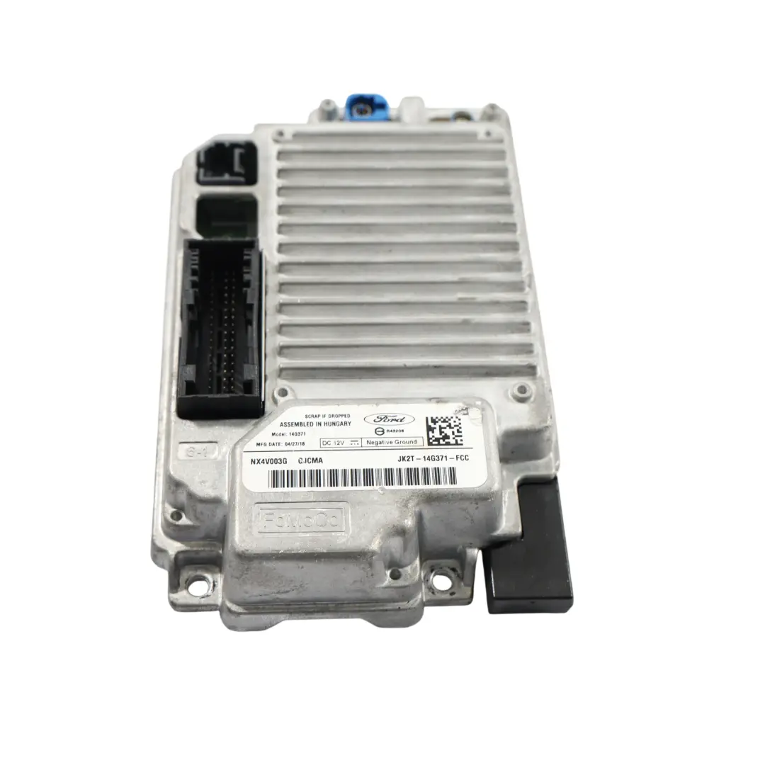 Mk8 Módulo Control Navegador ECU para Ford Fiesta con número de pieza JK2T-14G371-FCC Ford Fiesta Mk8 Módulo Control Navegador ECU - SKU JK2T-14G371-FCC - Número de pieza JK2T-14G371-FCC