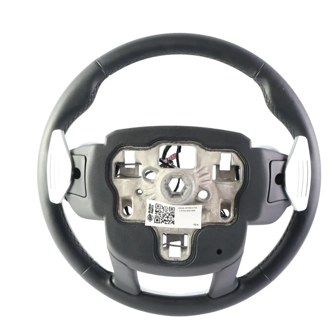 Land Rover Volant Cuir Noir Multifonction Range Rover Sport L494 - SKU JK62-3F563-FD - Numéro de pièce JK62-3F563-FD