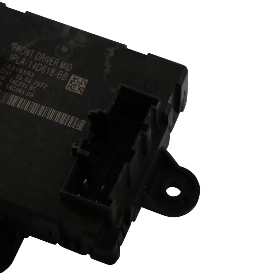Front Door Control Module Driver's Side to Range Rover Sport L494 with Part number JPLA-14D618-BB Range Rover Sport L494 Front Door Control Module Driver's Side - SKU JPLA-14D618-BB - Part number JPLA-14D618-BB