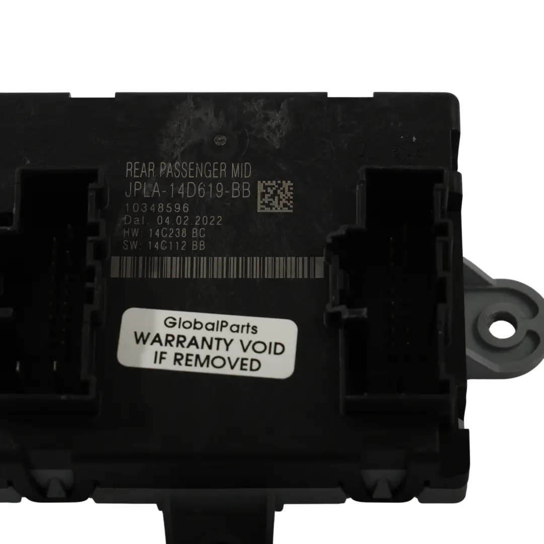 Module Contrôle Porte Arrière Gauche pour Range Rover Sport L494 à propos du numéro de pièce JPLA-14D619-BB Range Rover Sport L494 Module Contrôle Porte Arrière Gauche - SKU JPLA-14D619-BB - Numéro de pièce JPLA-14D619-BB