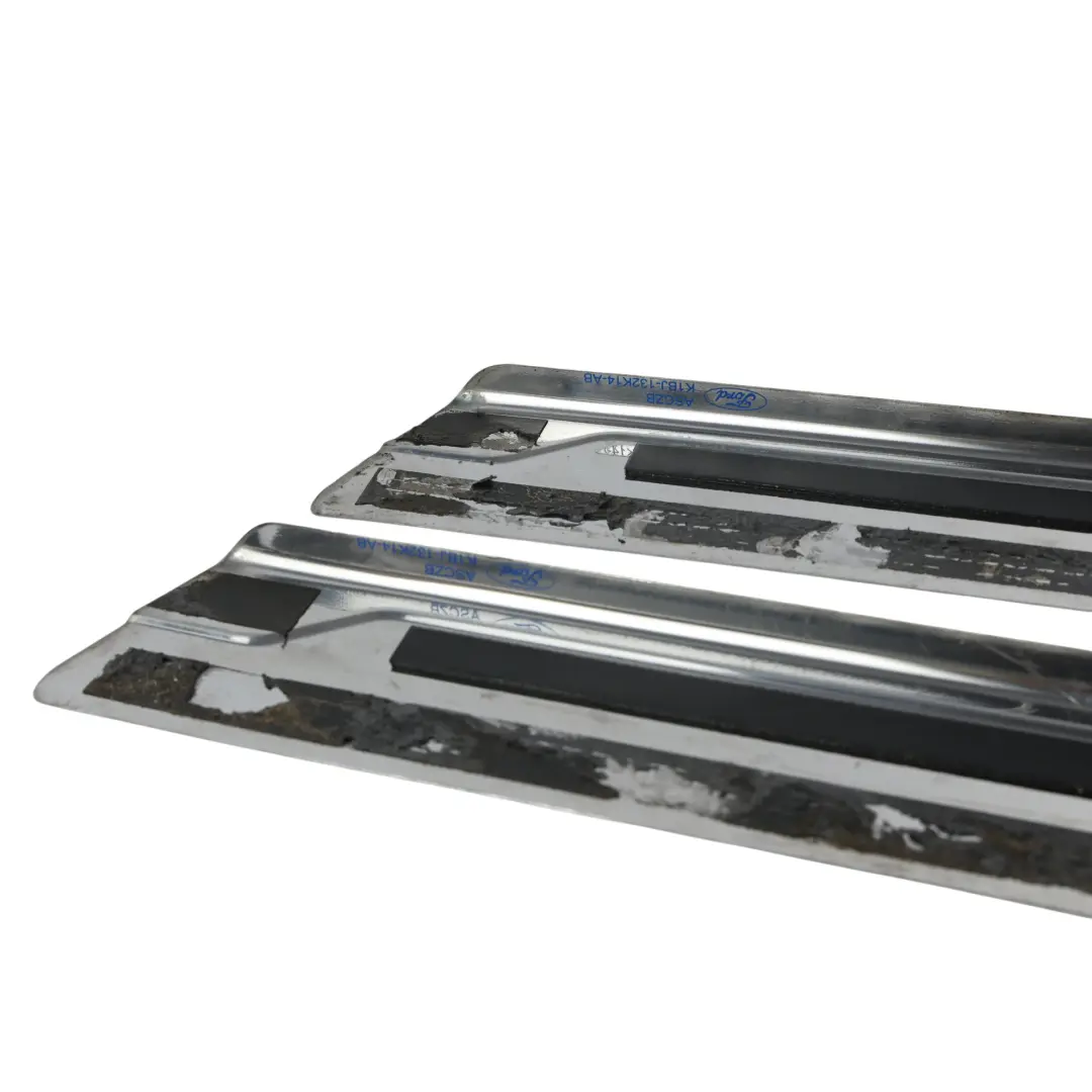 Ford Fiesta MK8 ST Front Door Scuff Plate Left Right N/O/S Set X2 - SKU K1BJ-132K14-AB - Part number K1BJ-132K14-AB
