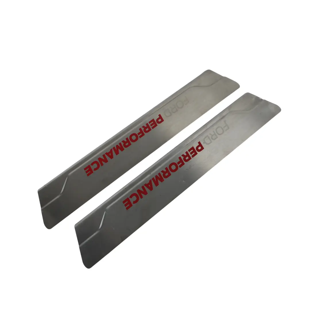Ford Fiesta MK8 ST Front Door Scuff Plate Left Right N/O/S Set X2 - SKU K1BJ-132K14-AB - Part number K1BJ-132K14-AB