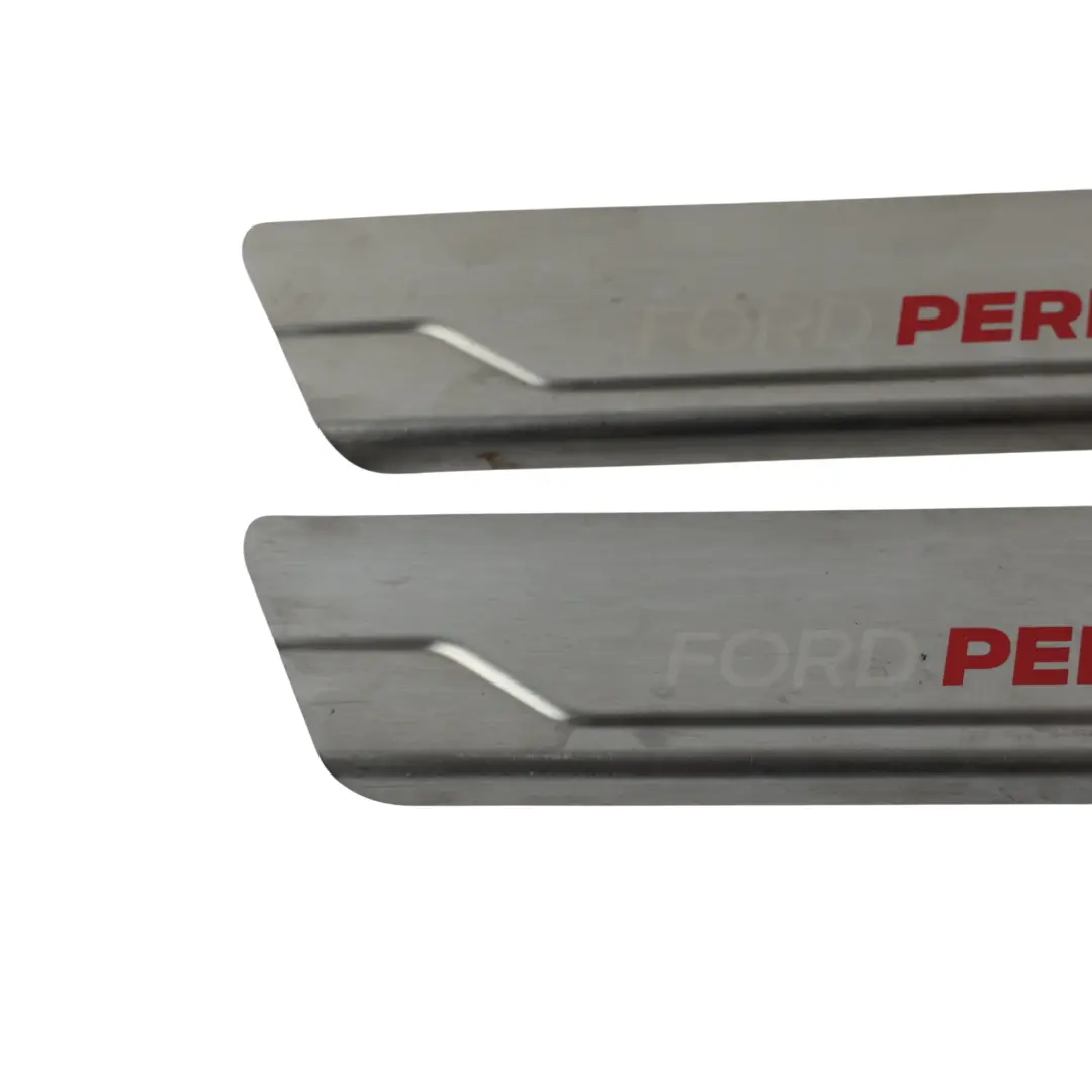 MK8 ST Front Door Scuff Plate Left Right N/O/S Set X2 to Ford Fiesta with Part number K1BJ-132K14-AB Ford Fiesta MK8 ST Front Door Scuff Plate Left Right N/O/S Set X2 - SKU K1BJ-132K14-AB - Part number K1BJ-132K14-AB
