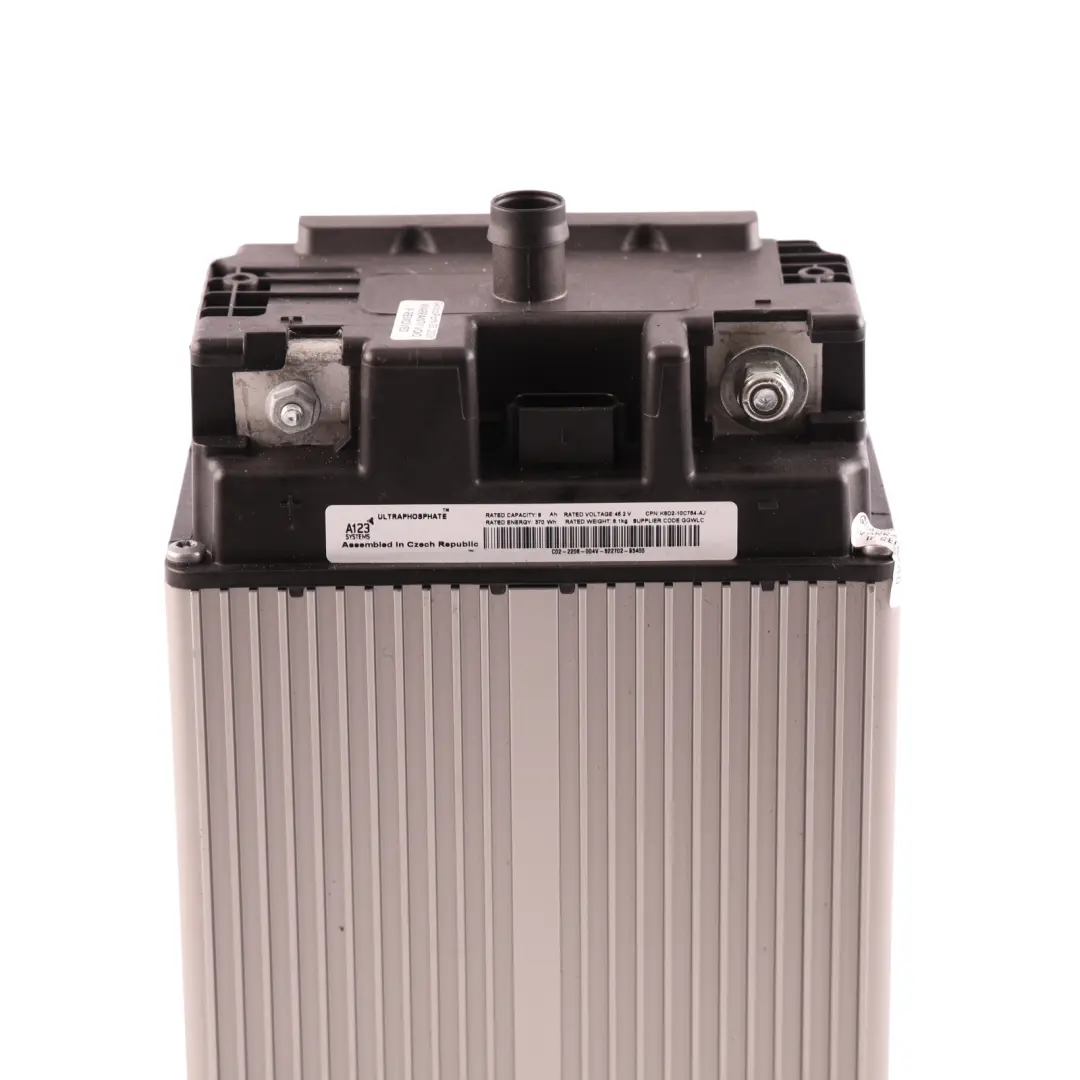 Lithium Battery Module to Range Rover Sport L494 Hybrid MHEV with Part number K8D2-10C784-AJ Range Rover Sport L494 Hybrid MHEV Lithium Battery Module - SKU K8D2-10C784-AJ - Part number K8D2-10C784-AJ