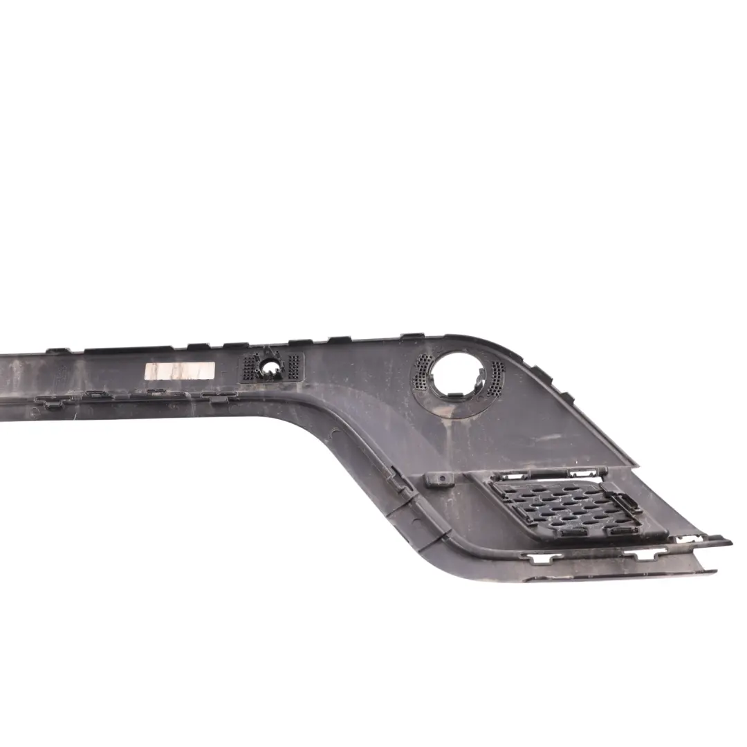 Bumper Lower Trim Cover Panel Black to Range Rover Evoque L551 Rear with Part number K8D2-17F784-CB Range Rover Evoque L551 Rear Bumper Lower Trim Cover Panel Black - SKU K8D2-17F784-CB - Part number K8D2-17F784-CB
