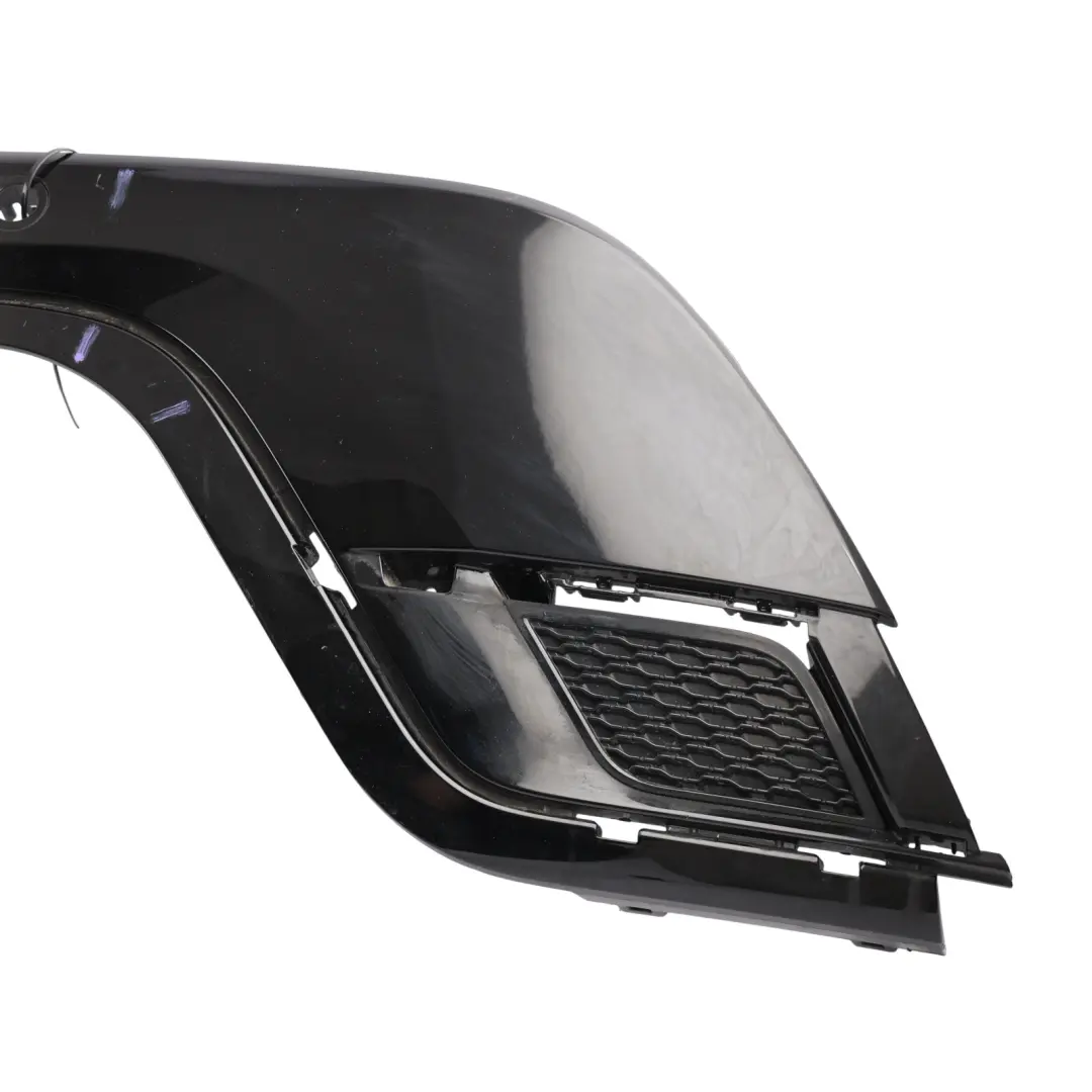 Bumper Lower Trim Cover Panel Black to Range Rover Evoque L551 Rear with Part number K8D2-17F784-CB Range Rover Evoque L551 Rear Bumper Lower Trim Cover Panel Black - SKU K8D2-17F784-CB - Part number K8D2-17F784-CB