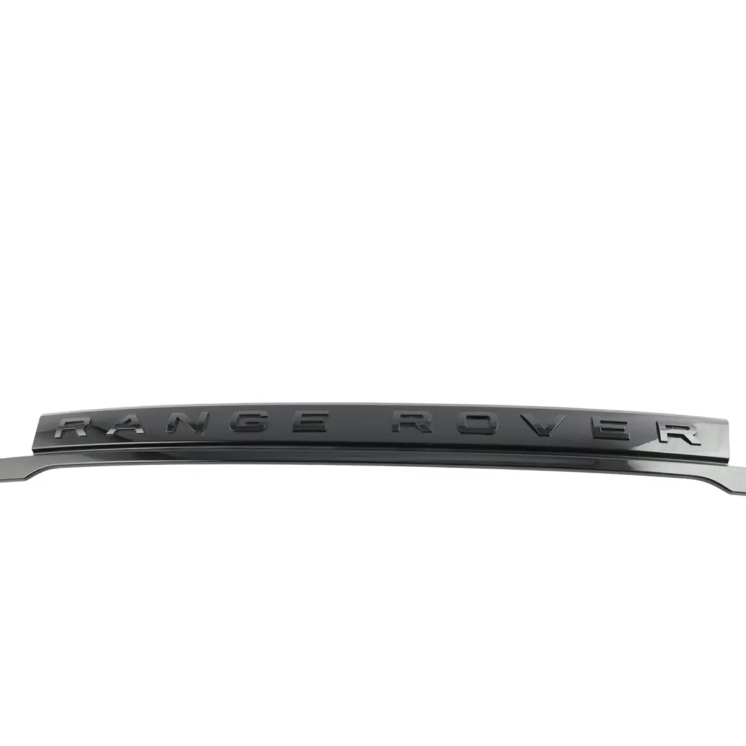 Trunk Moulding Trim With Emblem to Range Rover Evoque L551 Tailgate with Part number K8D2-402A30-A Range Rover Evoque L551 Tailgate Trunk Moulding Trim With Emblem - SKU K8D2-402A30-A - Part number K8D2-402A30-A