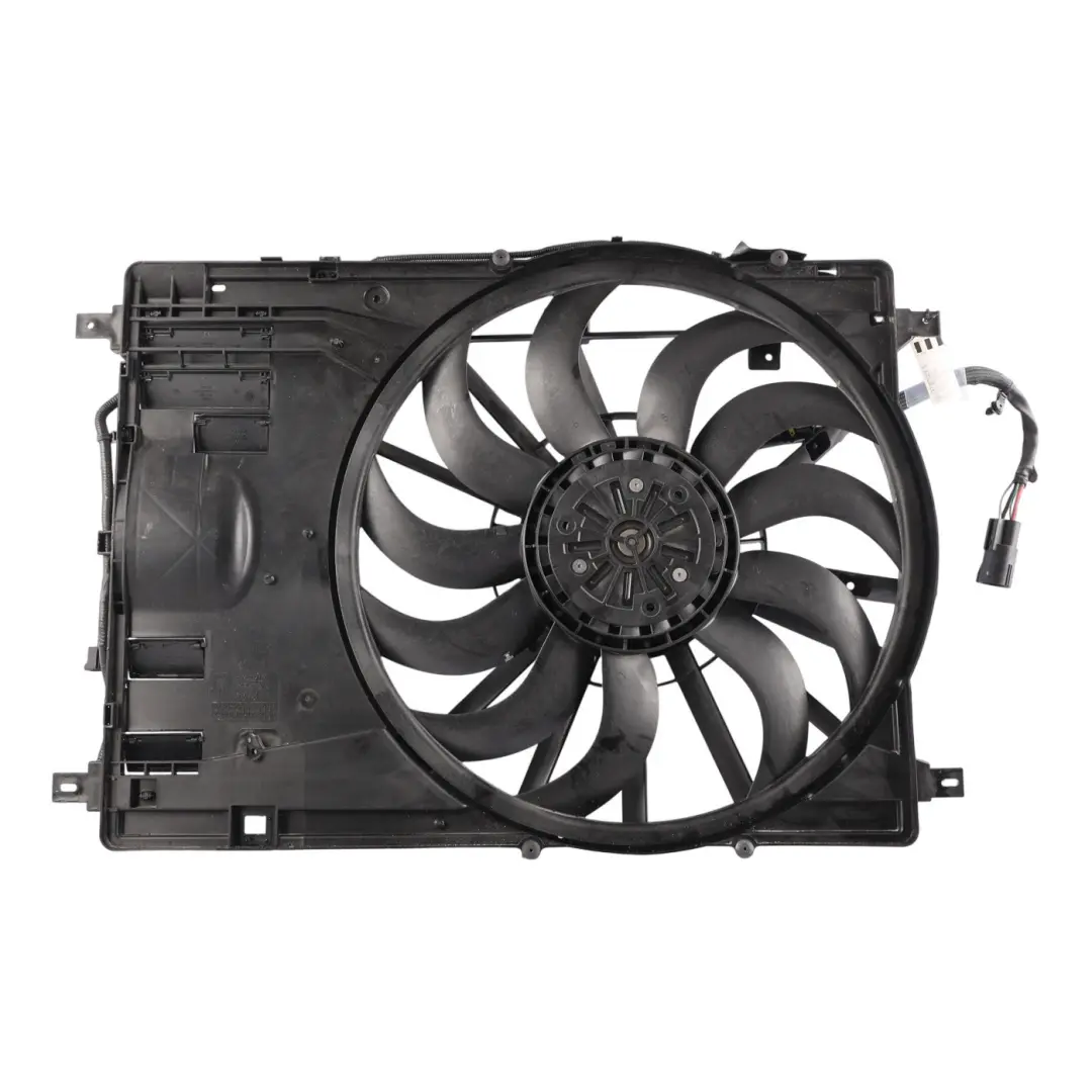 Cooling Radiator Fan 2.0 Diesel to Range Rover Evoque L551 Engine with Part number K8D2-8C607-BF Range Rover Evoque L551 Engine Cooling Radiator Fan 2.0 Diesel - SKU K8D2-8C607-BF - Part number K8D2-8C607-BF