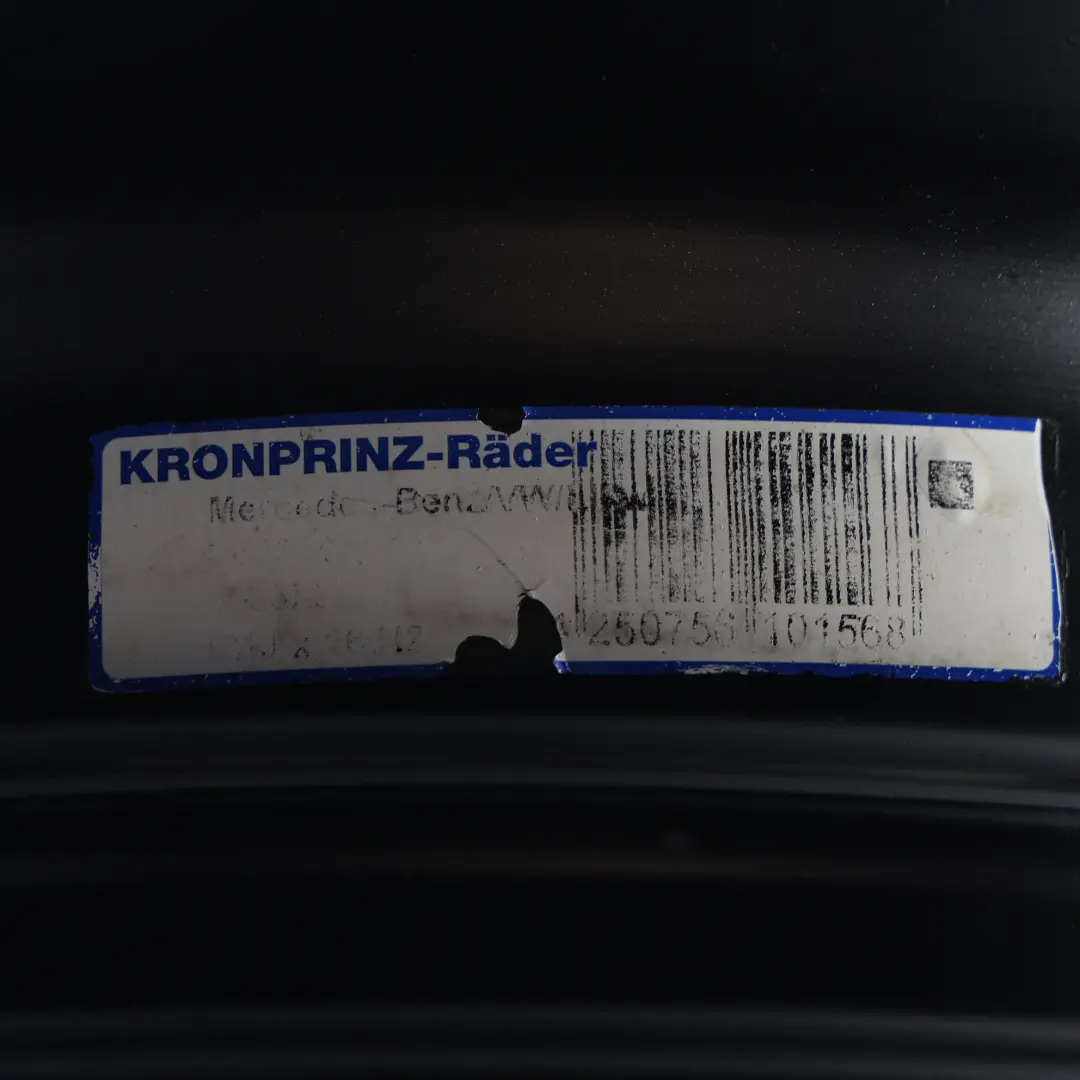 Mercedes Sprinter W906 Wheel Rim Steel Silver 16" ET:62 6,5J - SKU KBA44544-2 - Part number KBA44544