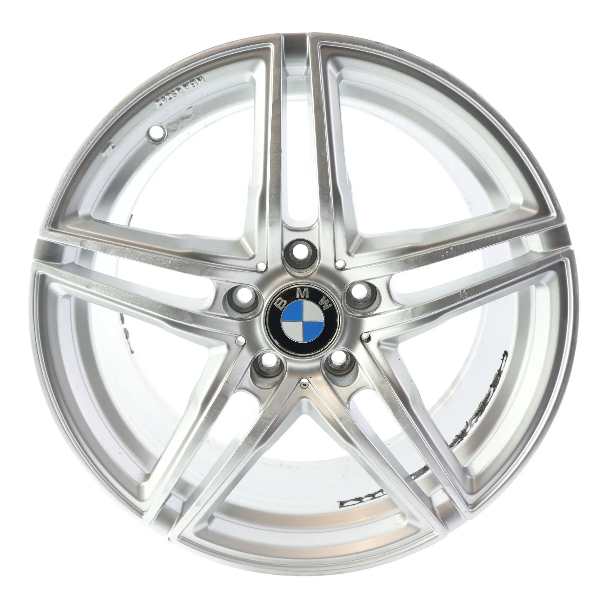 BMW Felga Aluminiowa 18" Srebrna 8J ET:30 5x120 Gwiazda 10 Ramion KBA49282