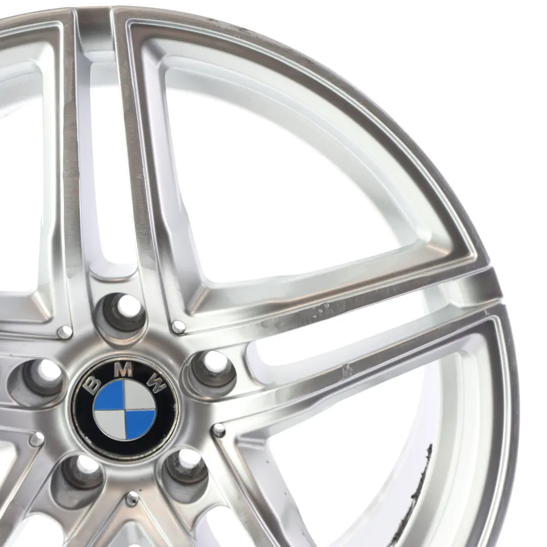 BMW 18" Cerchio Lega Argento 8J ET:30 5x120 Star 10 Razze - SKU KBA49282-2 - Numero di parte KBA49282