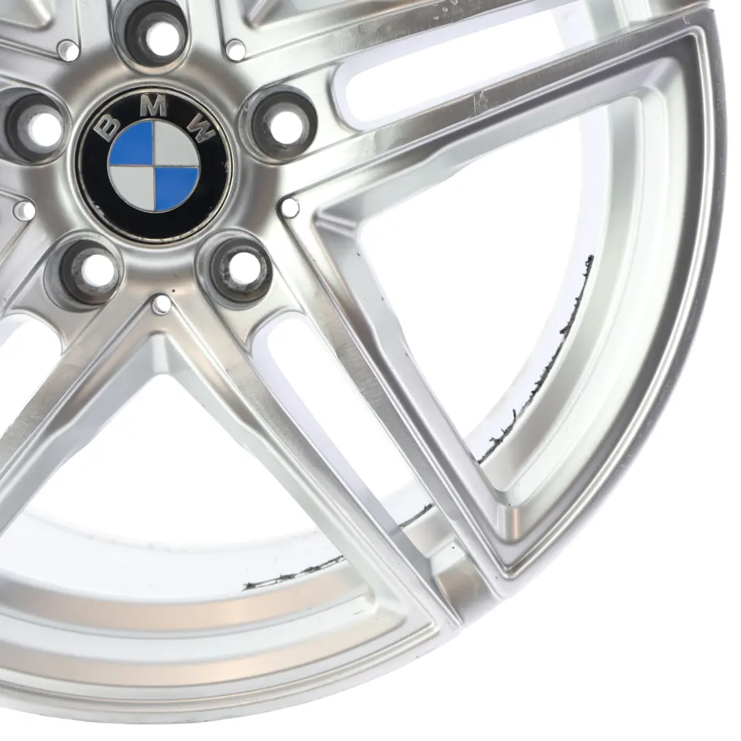 18" Silver Alloy Wheel Rim 8J ET:30 5x120 Star 10 Spoke to BMW with Part number KBA49282 BMW 18" Silver Alloy Wheel Rim 8J ET:30 5x120 Star 10 Spoke - SKU KBA49282-2 - Part number KBA49282