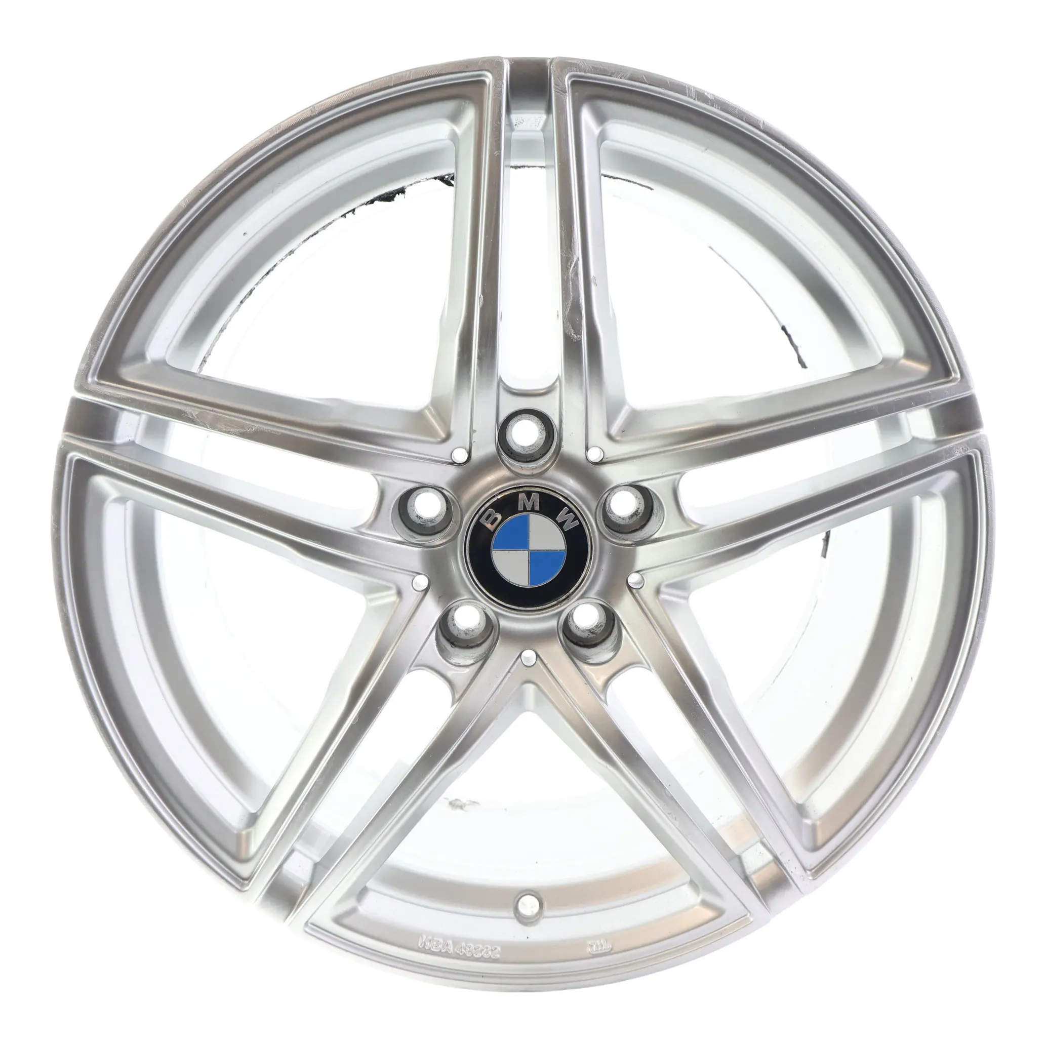 BMW 18" Silver Wheel Alloy Rim 8J ET:30 5x120 Star 10 Spoke KBA49282