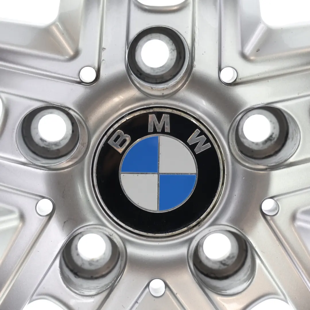 18" Silver Wheel Alloy Rim 8J ET:30 5x120 Star 10 Spoke to BMW with Part number KBA49282 BMW 18" Silver Wheel Alloy Rim 8J ET:30 5x120 Star 10 Spoke - SKU KBA49282-3 - Part number KBA49282