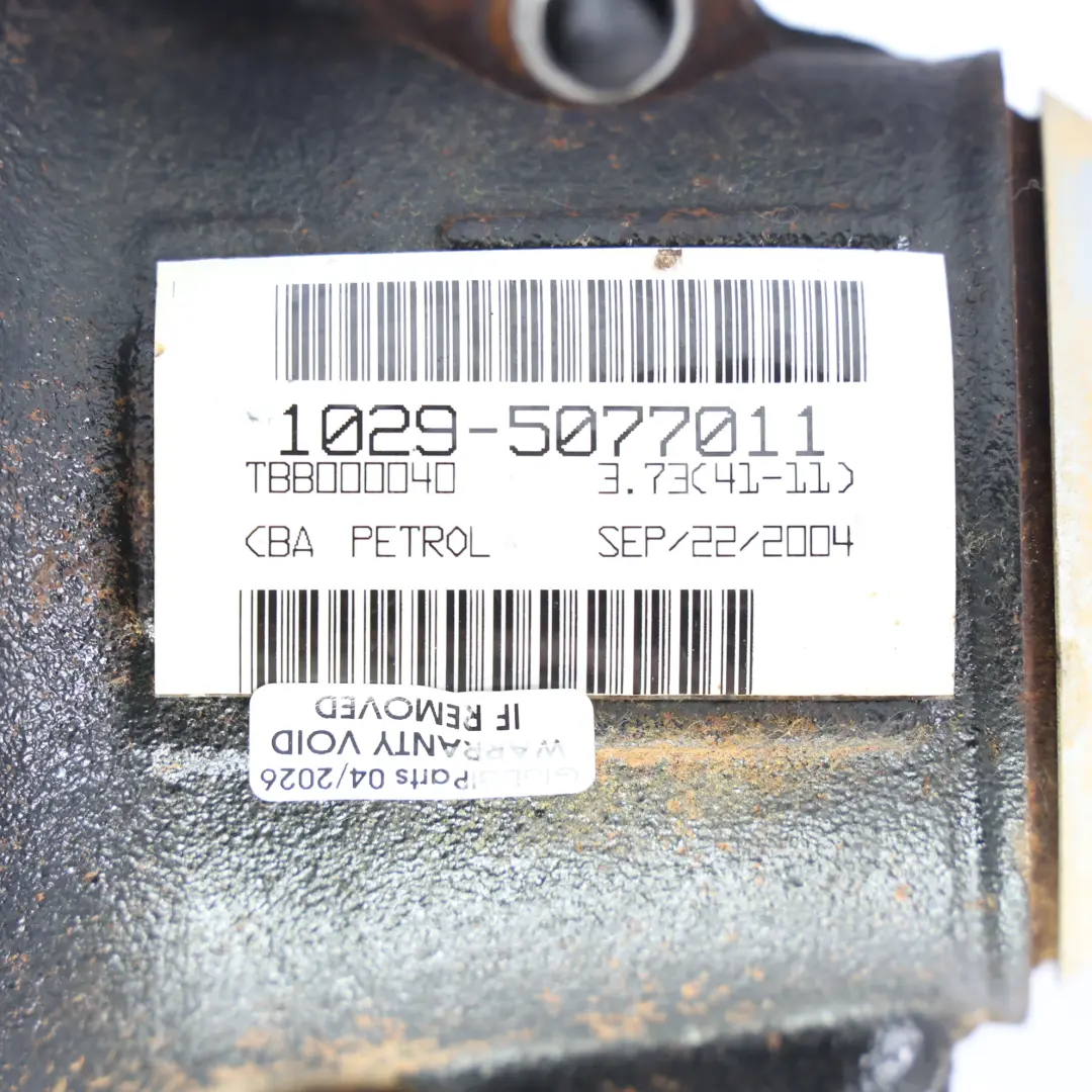 Range Rover L322 4.4 V8 Assale Posteriore Differenziale GARANZIA - SKU LR007038 - Numero di parte LR007038