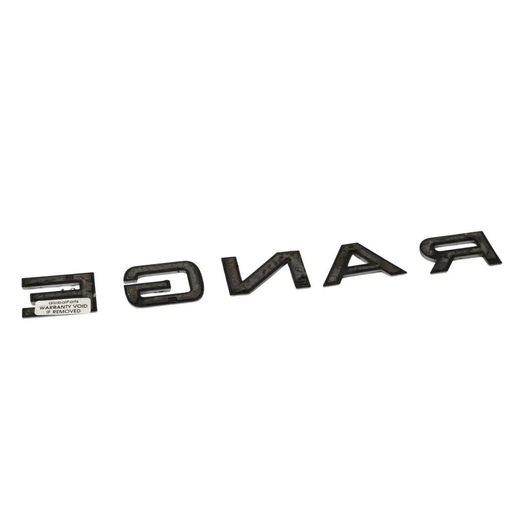 Emblème Badge Lettrage Plaque Nom RANGE pour Land Rover Evoque L538 à propos du numéro de pièce LR026394 Land Rover Evoque L538 Emblème Badge Lettrage Plaque Nom RANGE - SKU LR026394 - Numéro de pièce LR026394