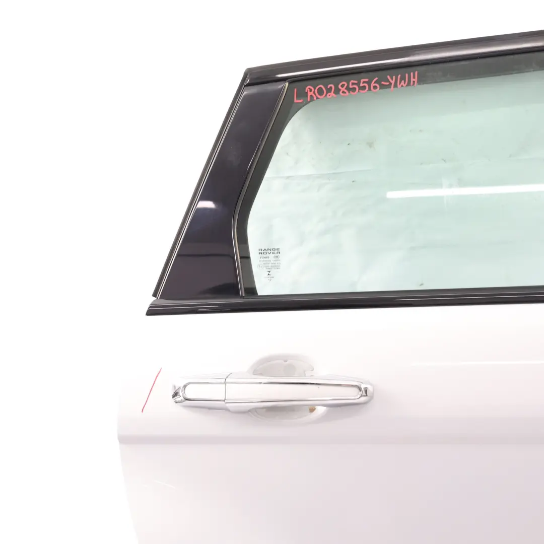 Puerta Trasera Derecha Blanco Yulong 2201 para Range Rover Evoque L538 con número de pieza LR028556 Range Rover Evoque L538 Puerta Trasera Derecha Blanco Yulong 2201 - SKU LR028556-YWH - Número de pieza LR028556