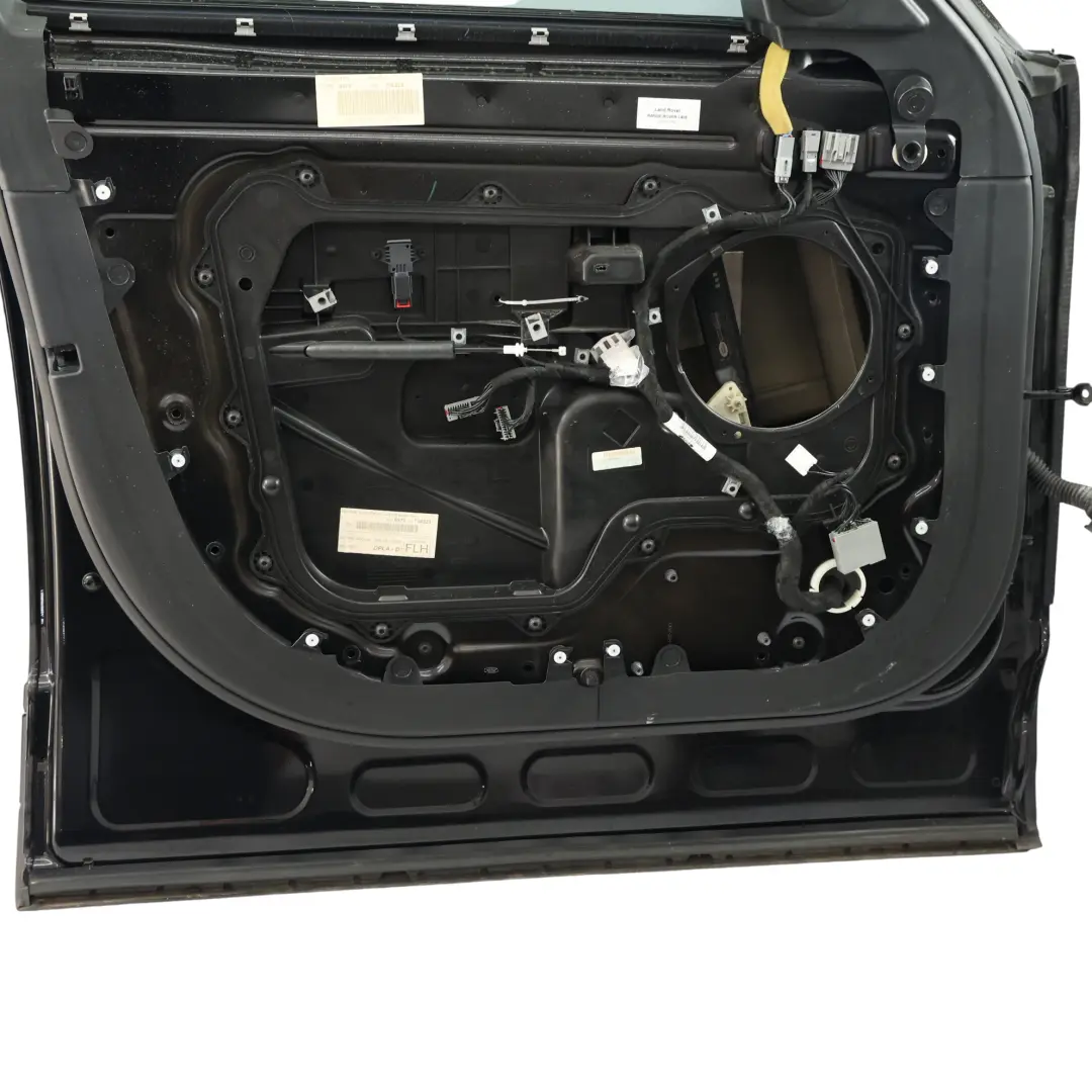 Tür Vorne Links Santorini Schwarz - 820 für Range Rover L405 mit Teilenummer LR036400 Range Rover L405 Tür Vorne Links Santorini Schwarz - 820 - SKU LR036400-SAB - Teilenummer LR036400